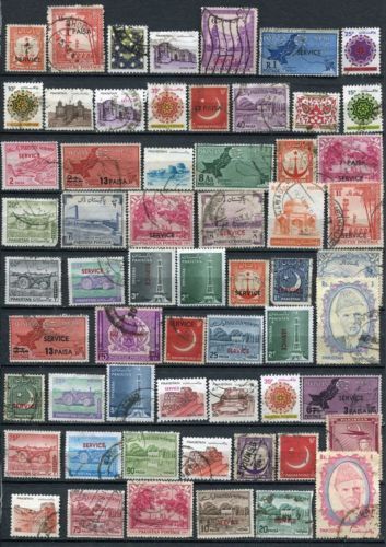 SUPERBE COLLECTION DE TIMBRES DU PAKISTAN 110627929264