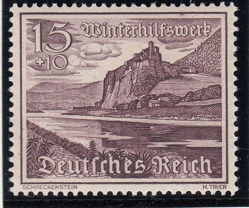 TIMBRE ALLEMAGNE NEUF CHARNIERE N 660 RUINES DE SCHRECKENSTEIN 401181211864