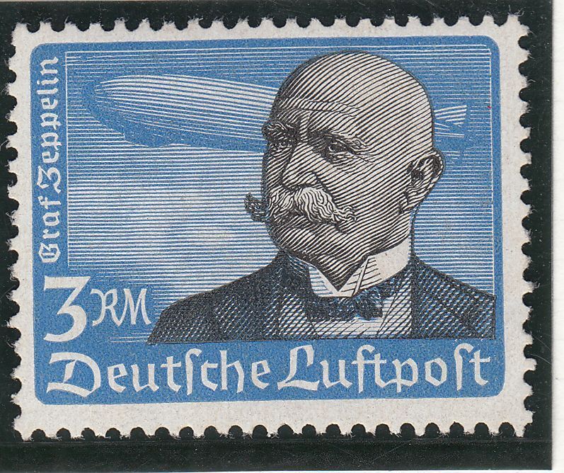 TIMBRE ALLEMAGNE PA NEUF N 53 AVIATION POSTE AERIENNE FERDINAND VON ZEPPELIN 122120490294