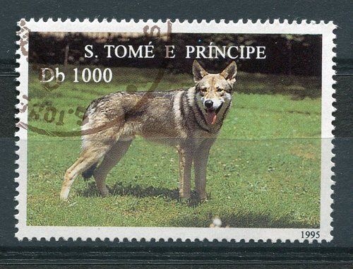 TIMBRE CHIEN DE RACE LOUP 120785528974