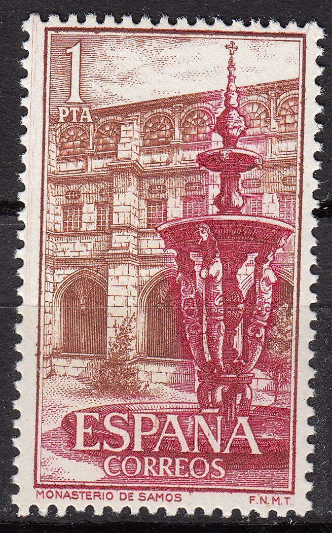 TIMBRE ESPAGNE NEUF N 1000 LA FONTAINE MONASTERE DE SAMOS 401108906384