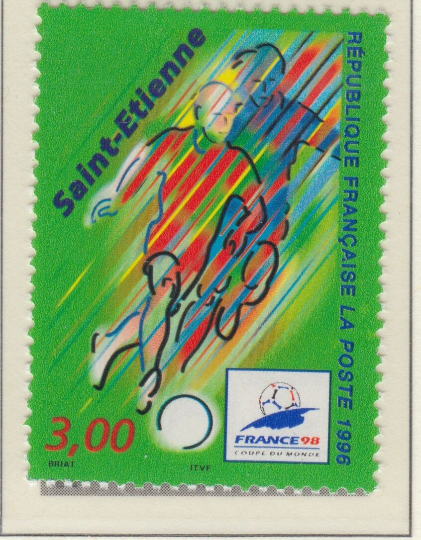 TIMBRE FRANCE NEUF N 3012 COUPE DU MONDES DE FOOTBALL SAINT ETIENNE 400815536914