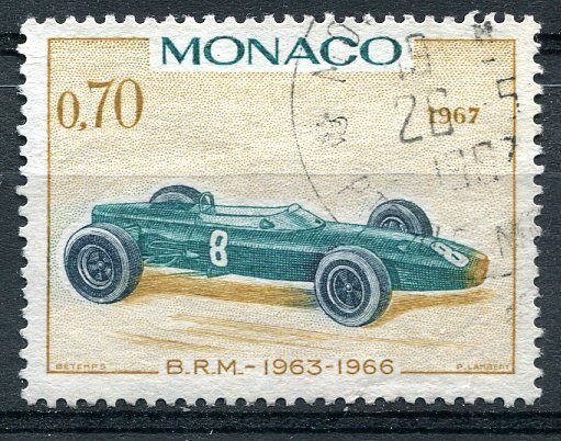 TIMBRE MONACO N 719 B R M 1963 66 121314360734