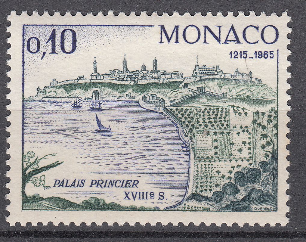 TIMBRE MONACO NEUF N 677 PALAIS PRINCIER AU 18 SIECLE 401551221674