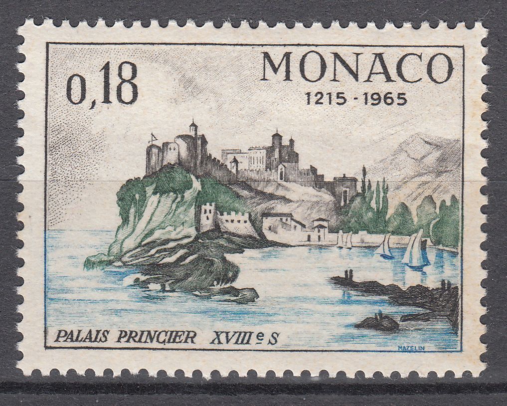 TIMBRE MONACO NEUF N 679 PALAIS PRINCIER AU 18 SIECLE 401551222304