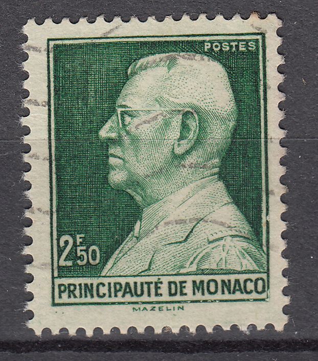 TIMBRE MONACO OBL N 281 PRINCE LOUIS II 401620748984