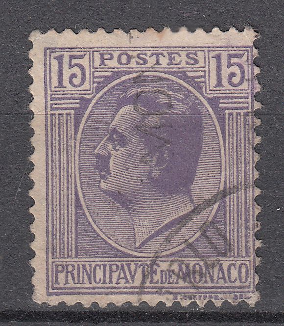 TIMBRE MONACO OBL N 77 A PRINCE LOUIS II 123364197894