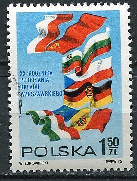 TIMBRE POLSKA DRAPEAUX 120675751374