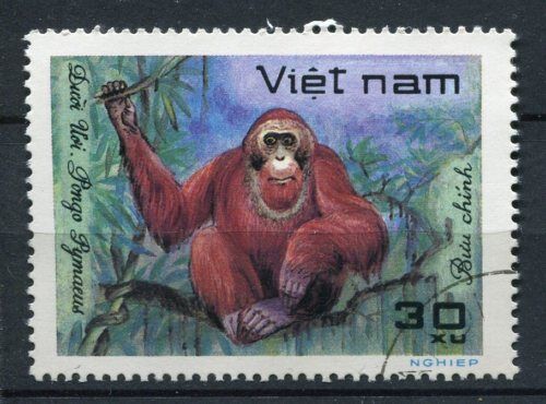 TIMBRE SINGE VIETNAM 110672090504