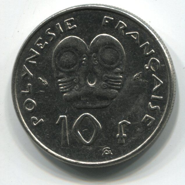 10 FRANCS POLYNESIE FRANCAISE 1986 120930875845