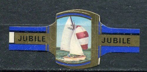 BAGUE DE CIGARE JUBILE BATEAU A VOILE VRIJHEID N5 120694714615