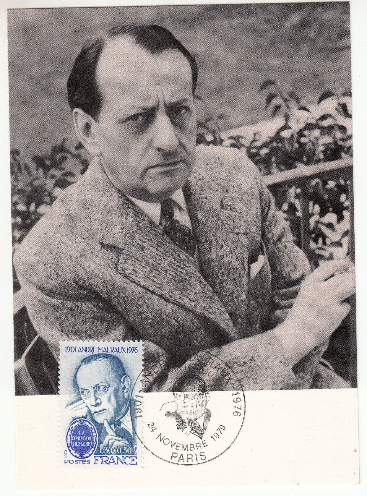 CARTE MAXIMUM FDC 1979 TIMBRE N 2032 B ANDRE MALRAUX 122821301555