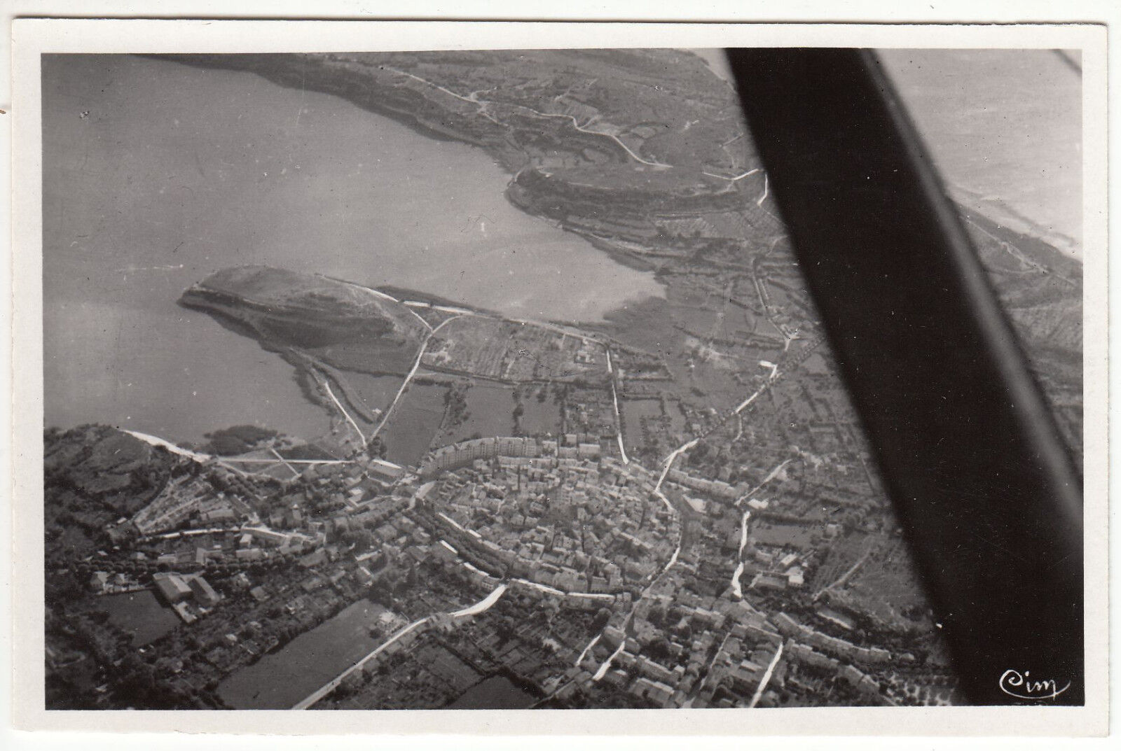 CARTE POSTALE AVIATION ISTRES VUE AERIENNE 122303006665