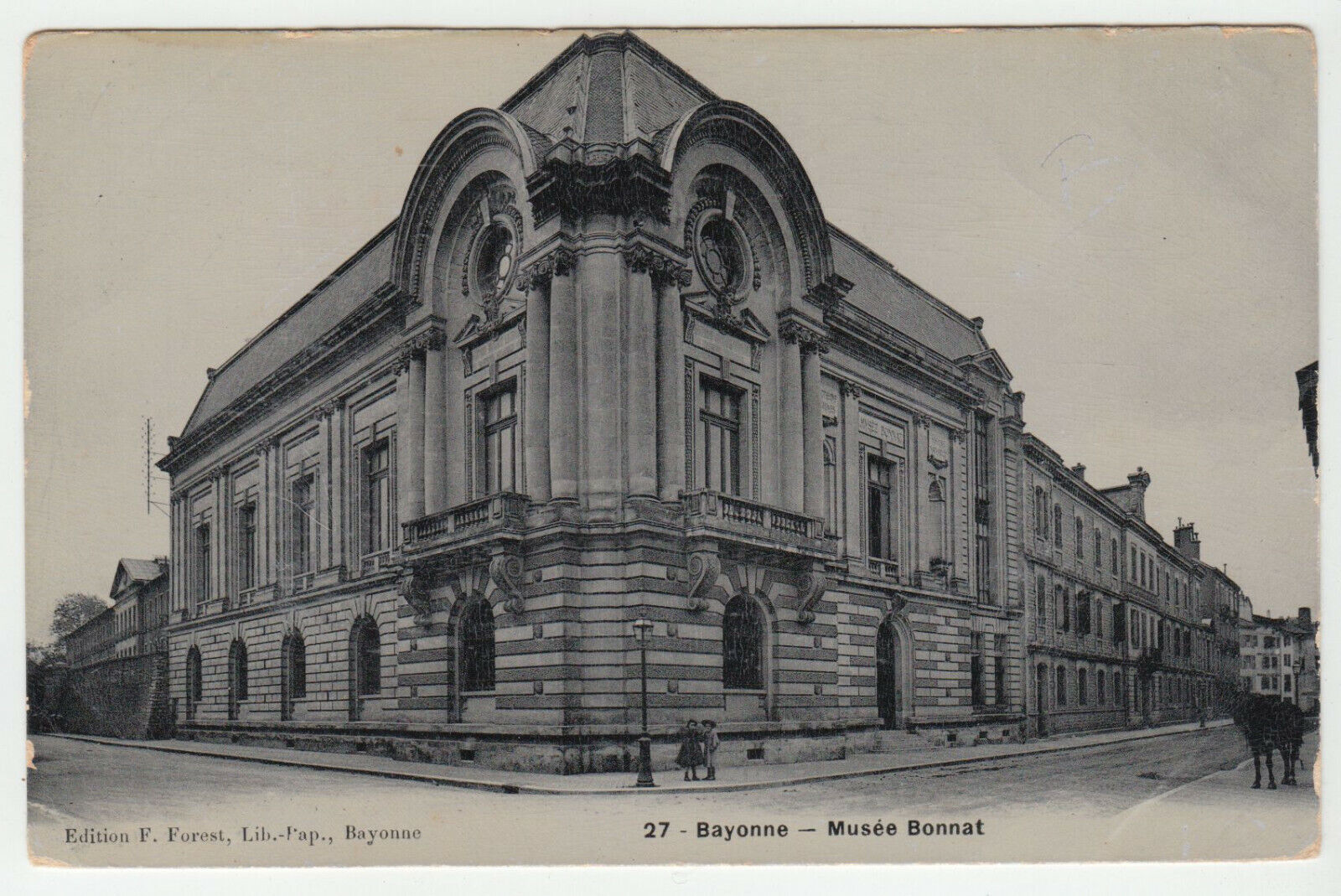 CARTE POSTALE BAYONNE MUSEE BONNAT 124091285495