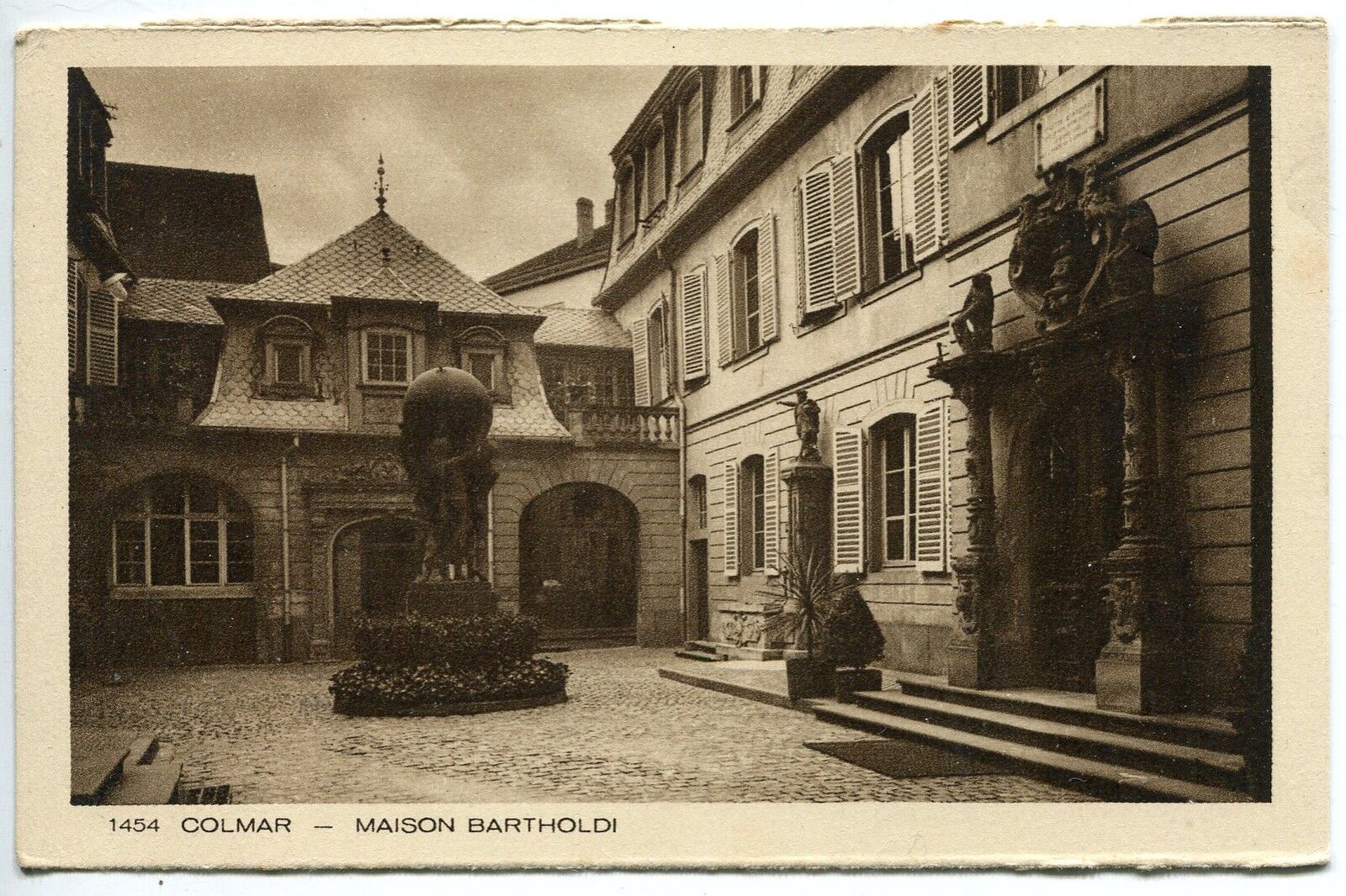 CARTE POSTALE COLMAR MAISON BERTHOLDI 121488906175