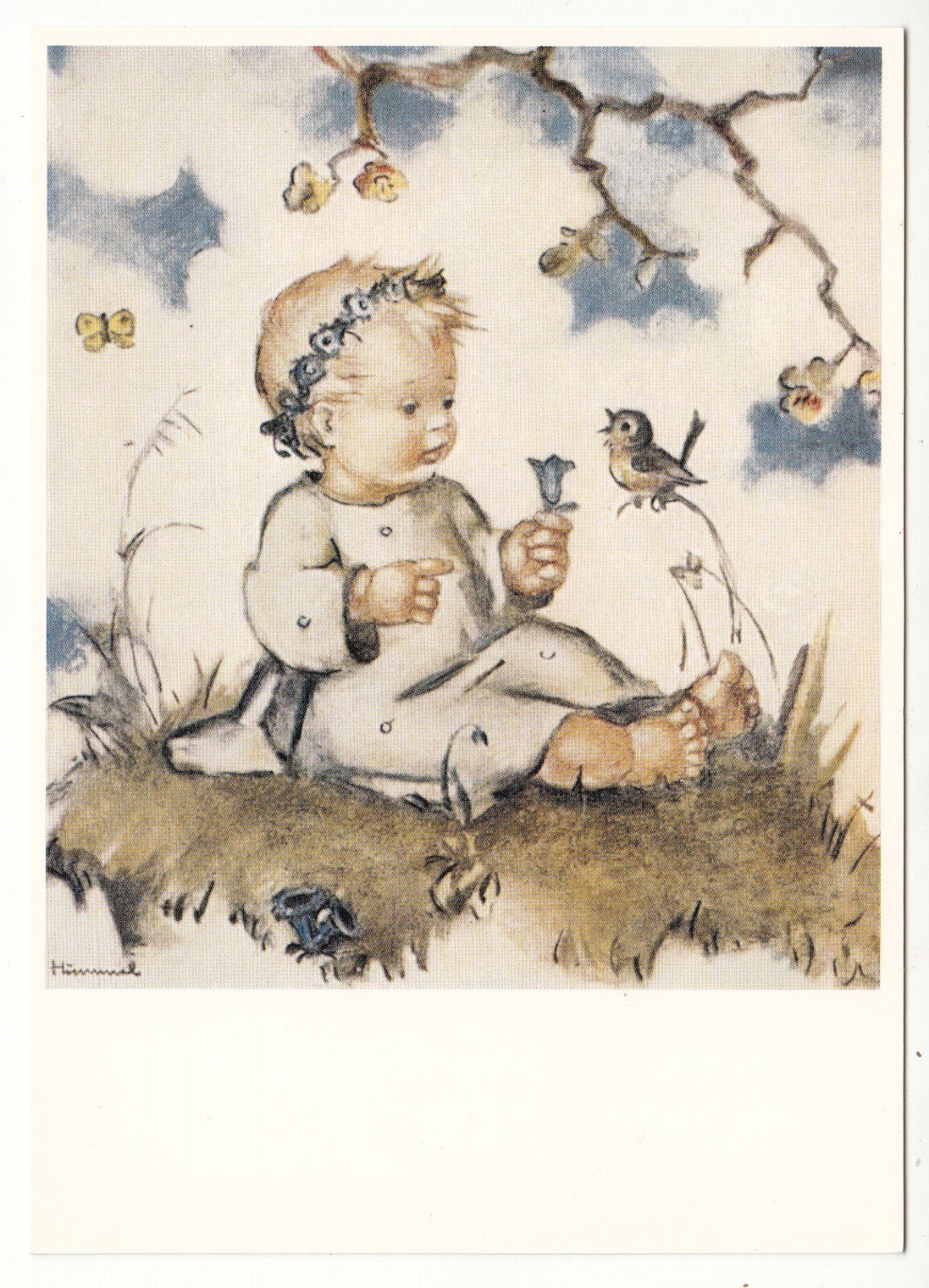 CARTE POSTALE ILLUSTRATEUR HUMMEL N 621137 DA SCHAU HER CURIOSITY 401484187595