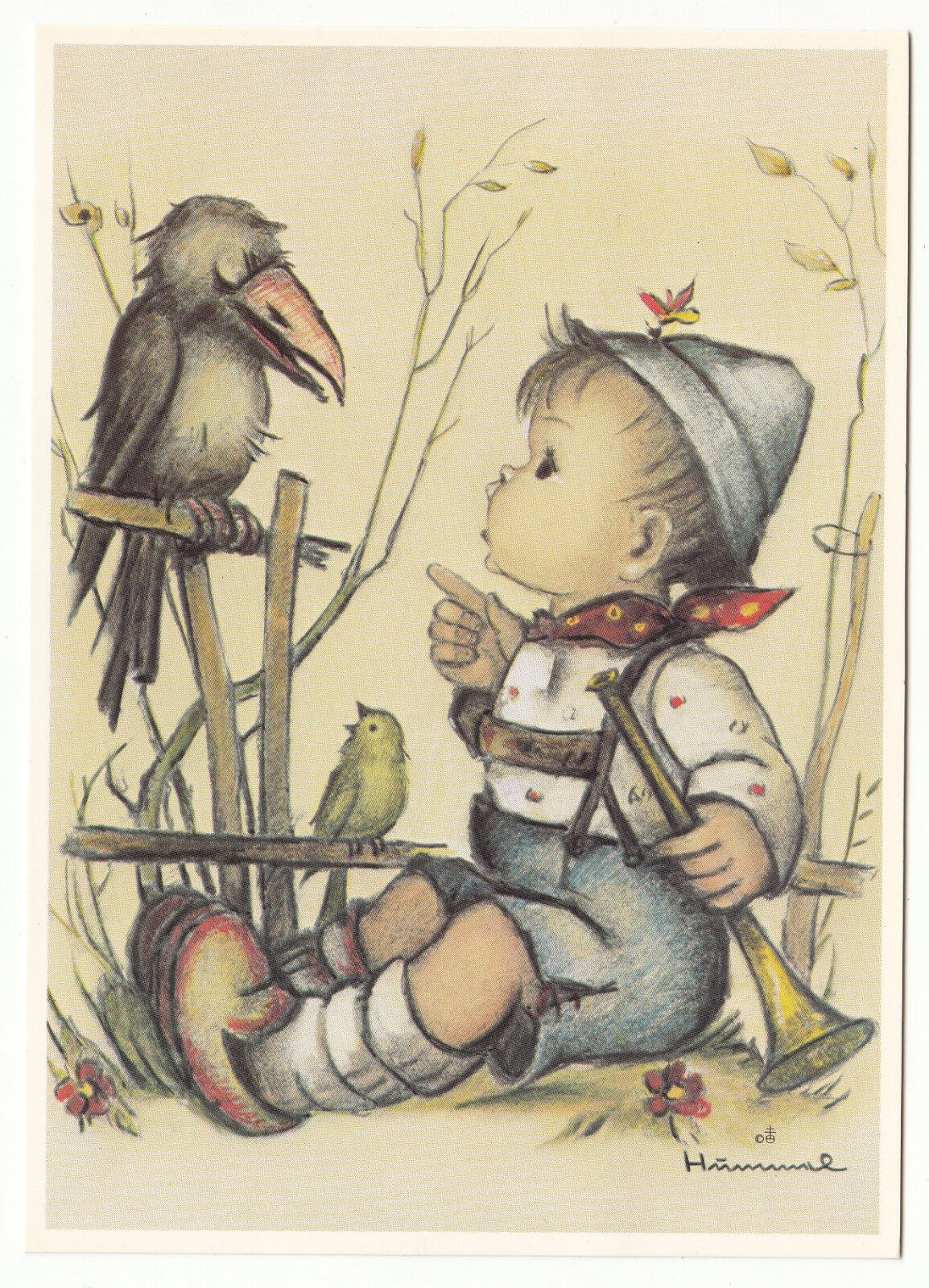 CARTE POSTALE ILLUSTRATEUR HUMMEL N 621146 the opinion s stimmt net CORBEAU 122939583065