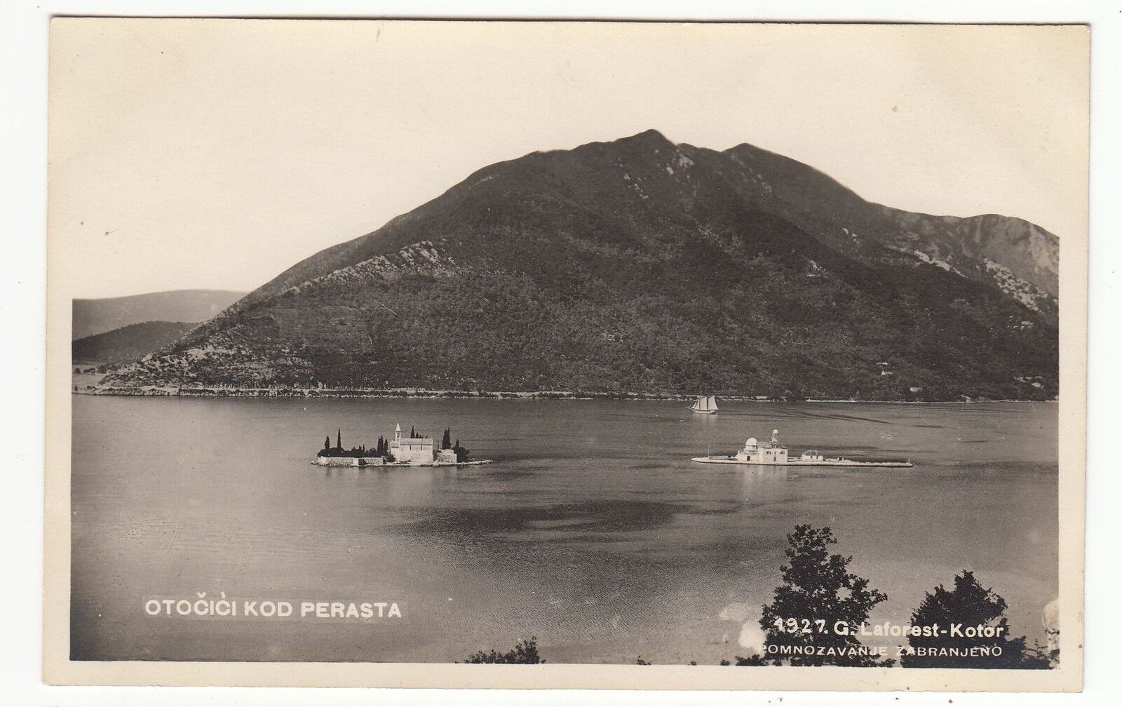 CARTE POSTALE ITALIE PERAST OTOCICI KOD PERASTA 121922237895