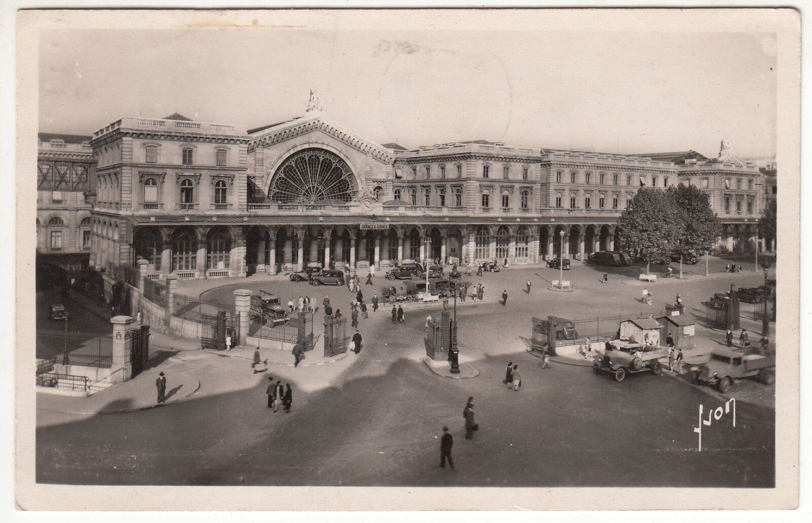 CARTE POSTALE PARIS GARE DE L EST 401214256705