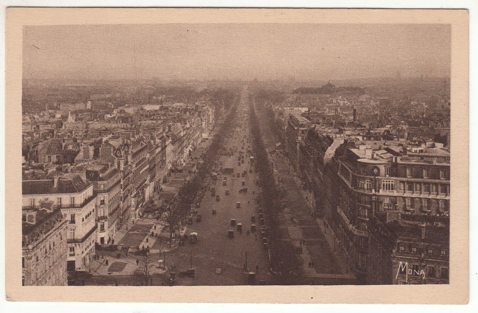 CARTE POSTALE PARIS L AVENUE DES CHAMPS ELYSEES 122655462805