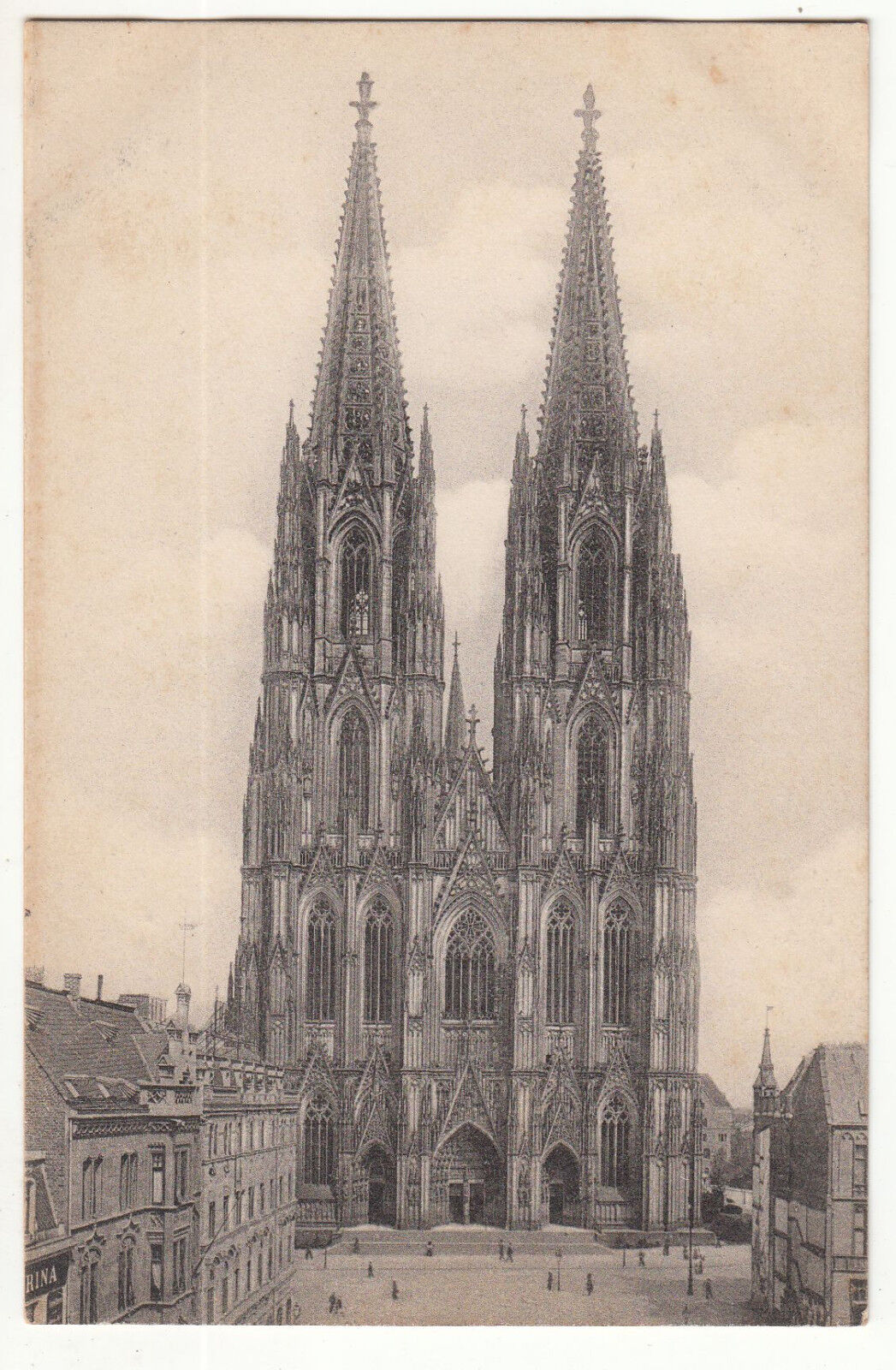 CARTE POSTALE POFTKARTE ALLEMAGNE KOLN A RH DER DOM 156 M HOCH 123446013175