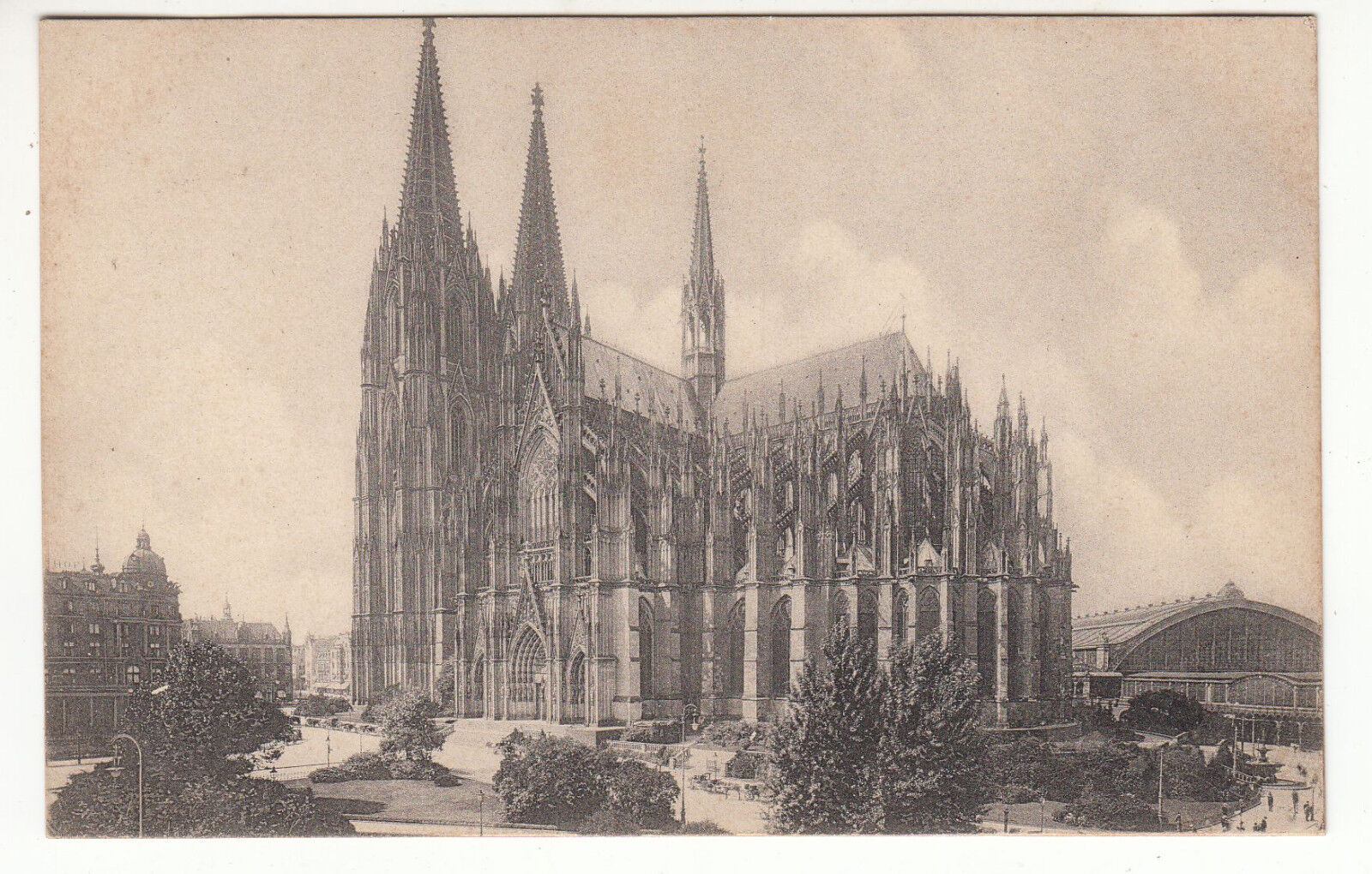 CARTE POSTALE POFTKARTE ALLEMAGNE KOLN DER DOM SUDSEITE 123446013165