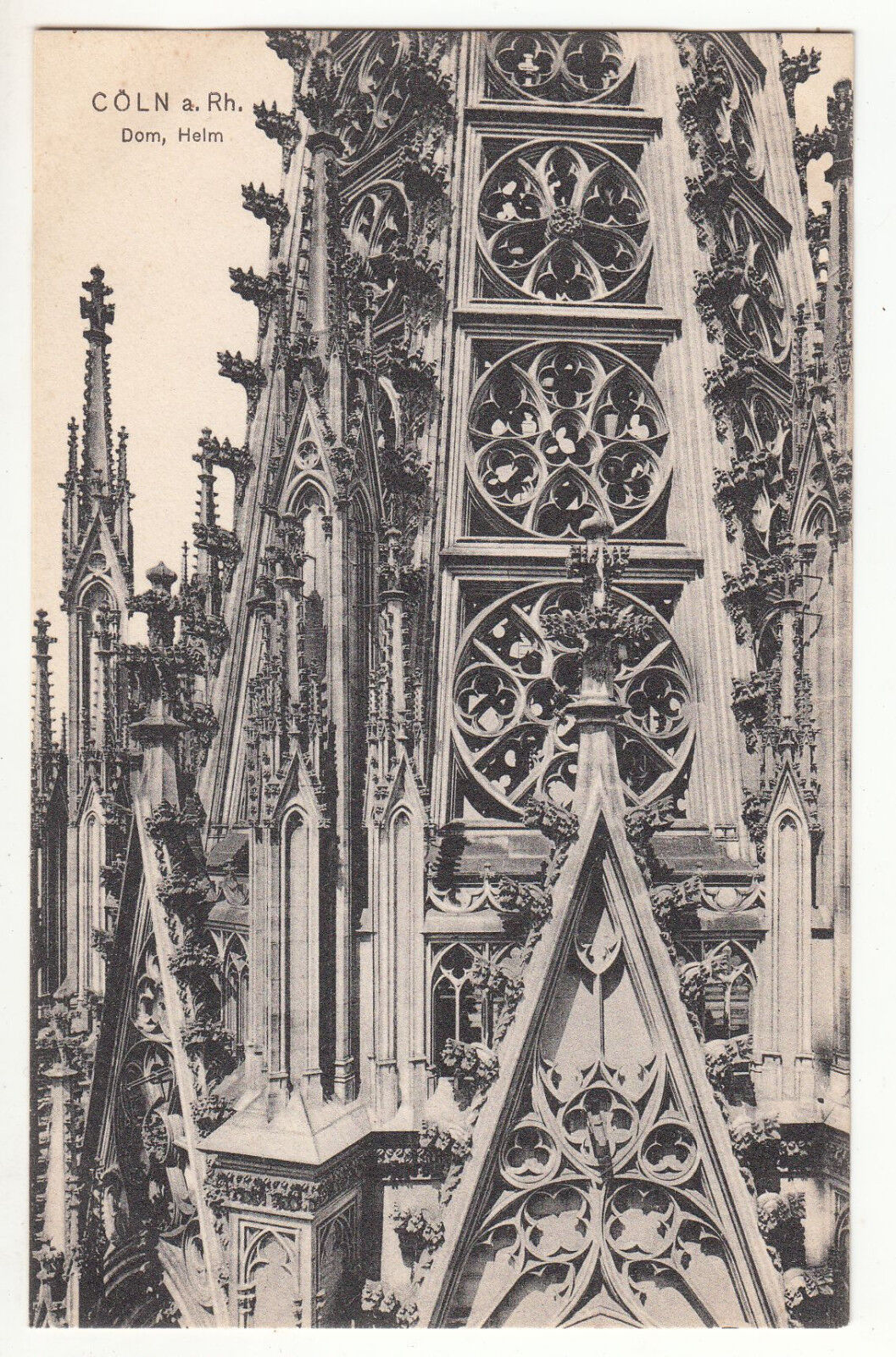 CARTE POSTALE POFTKARTE ALLEMAGNE KOLN DOM HELM 401631096195