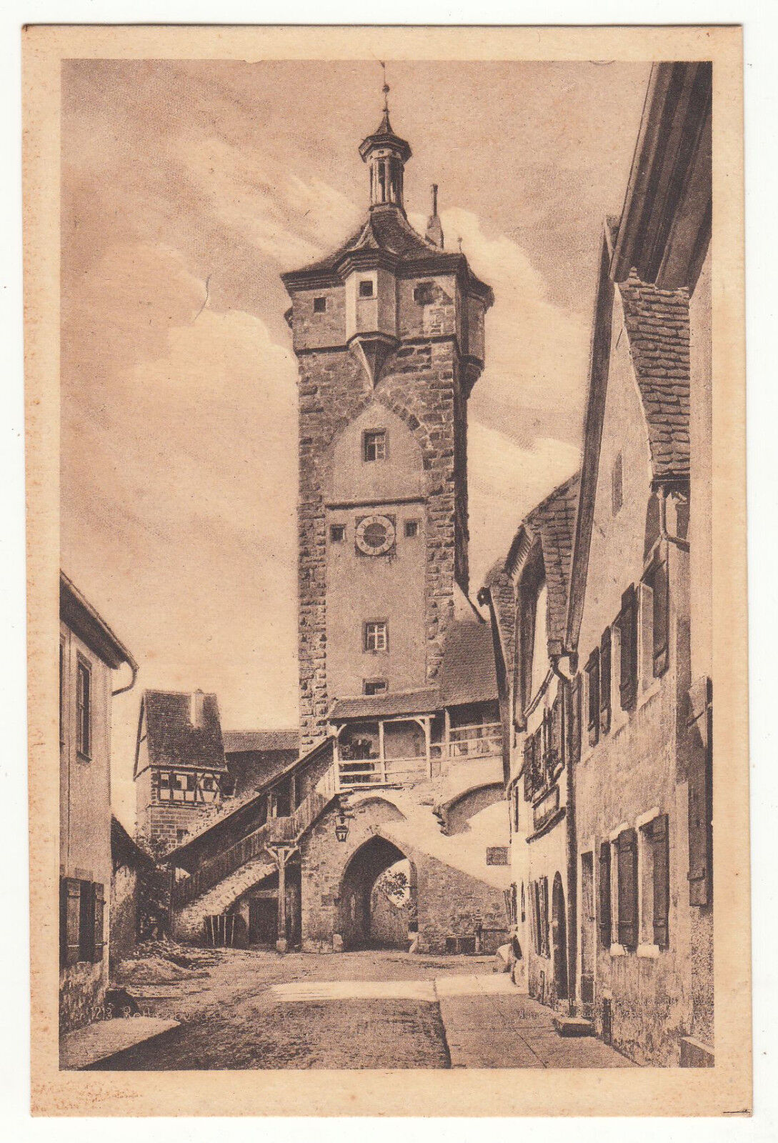 CARTE POSTALE POFTKARTE ALLEMAGNE ROTHENBURG O T KLINGENTOR 401623476945