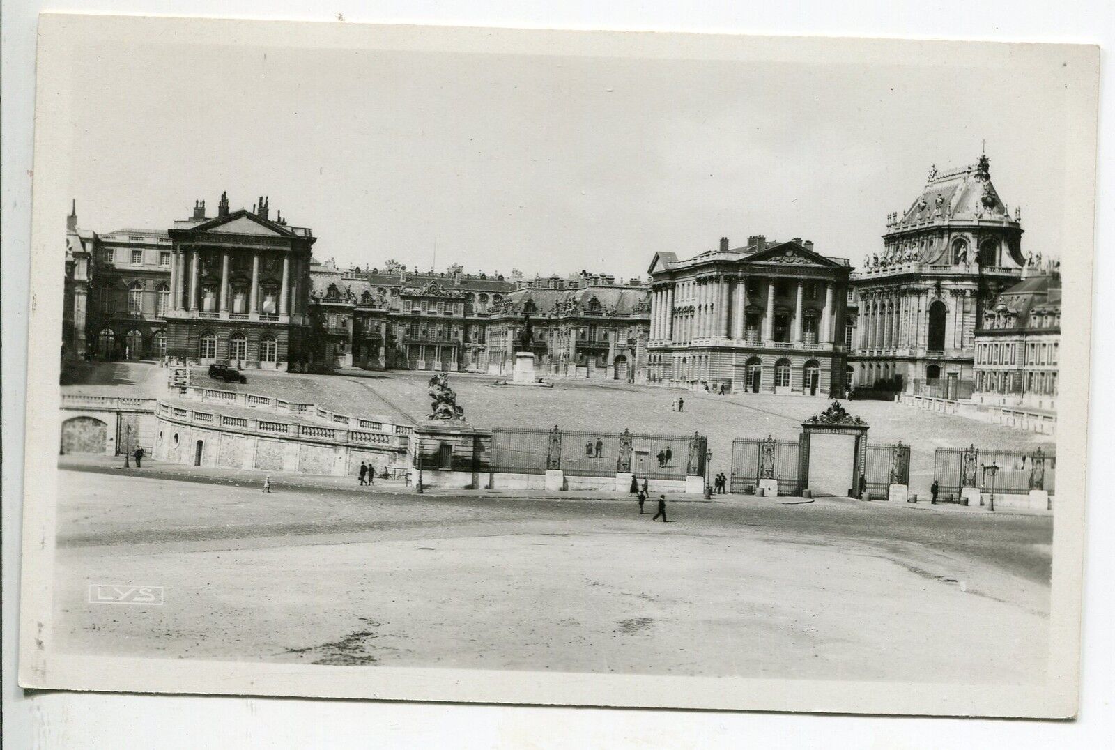 CARTE POSTALE VERSAILLES FACADE DU PALAIS MAIN FRONT 121481189355