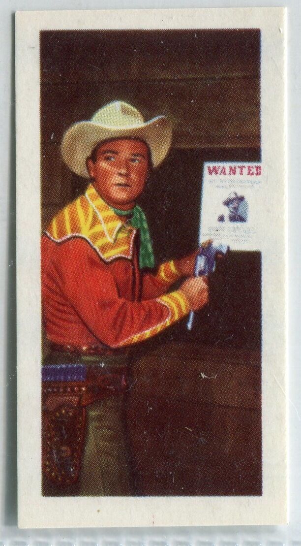 CHROMO PERSONNAGE CELEBRE ROY ROGERS 400335056365