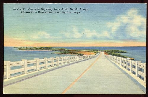 CP USA OVERSEAS HIGHWAY FROM BAHIA HONDA BRIDGE 110644466525