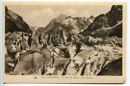 CPA CHAMONIX LA MER DE GLACE LES SERACS 110613374115