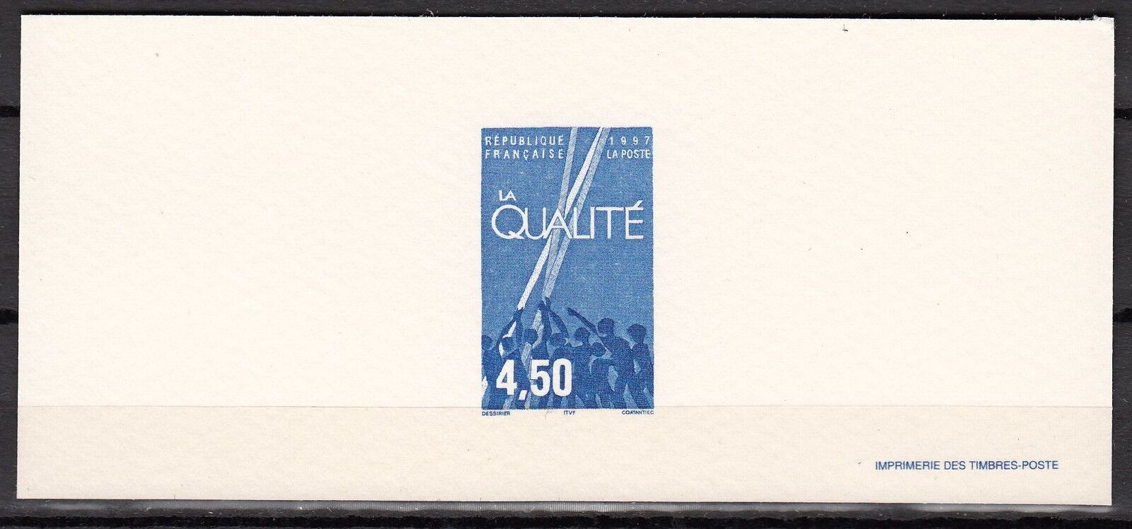 FRANCE GRAVURES DU TIMBRE N 3113 LA QUALITE MOTIF SYMBOLIQUE 121979634695