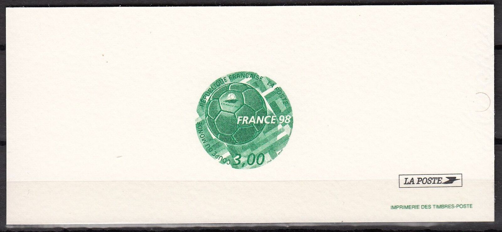 FRANCE GRAVURES DU TIMBRE N 3170 FOOTBALL FRANCE 98 401114805165