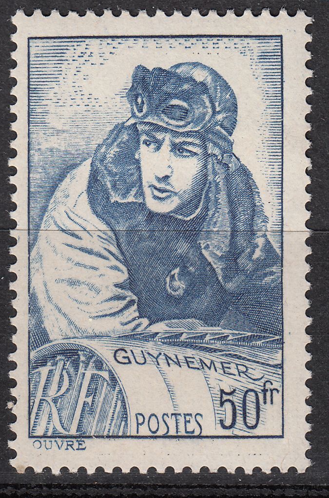 FRANCE TIMBRE N 461 GUYNEMER GEORGES 121000061055