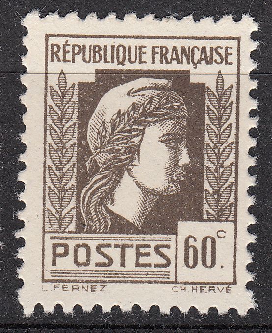 FRANCE TIMBRE N 634 SERIE D ALGER MARIANNE 121229845005