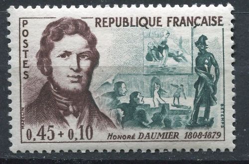 FRANCE TIMBRE NEUF N 1299 HONORE DAUMIER 120658716195