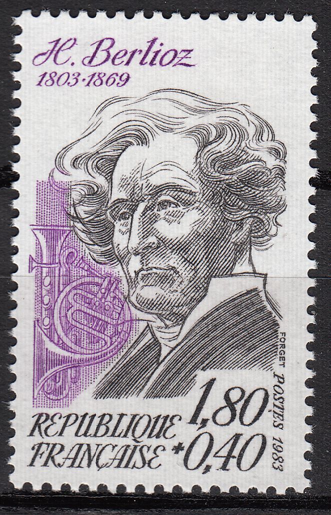 FRANCE TIMBRE NEUF N 2281 HECTOR BERLIOZ COMPOSITEUR 401033732035