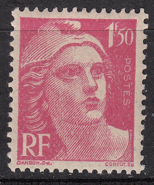 FRANCE TIMBRE NEUF N 712 MARIANNE DE GANDON 400395648075