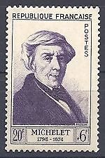 FRANCE TIMBRE NEUF N 949 JULES MICHELET 121249938625