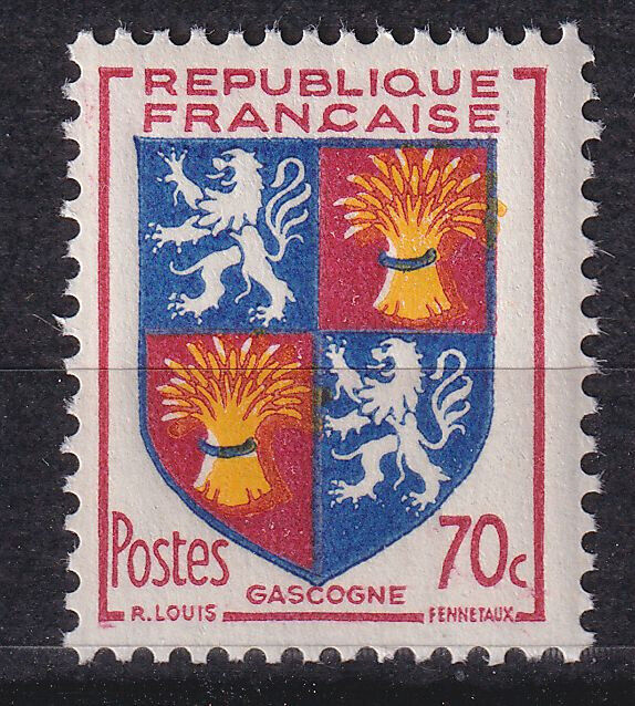 FRANCE TIMBRE NEUF N 958 ARMOIRIE DE GASCOGNE 404179293835