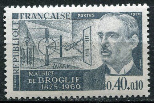 FRANCE TIMBRE NEUF N1627 MAURICE BROGLIE 120666193795