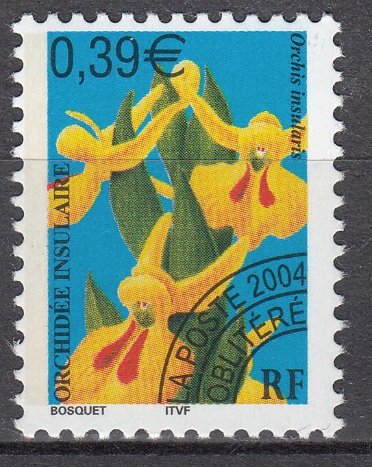 FRANCE TIMBRE NEUF PREOBLITERE N 248 FLEUR ORCHIDEE INSULAIRE 401684685105