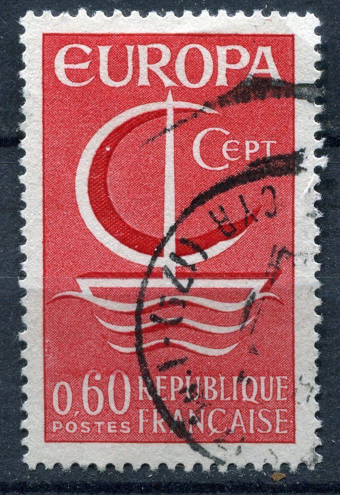 FRANCE TIMBRE OBL N 1491 EUROPA 120969596065