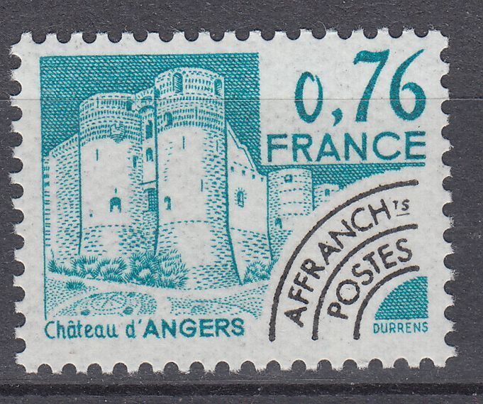 FRANCE TIMBRE PREOBLITERE neuf N 166 CHATEAU D ANGERS 123554639405