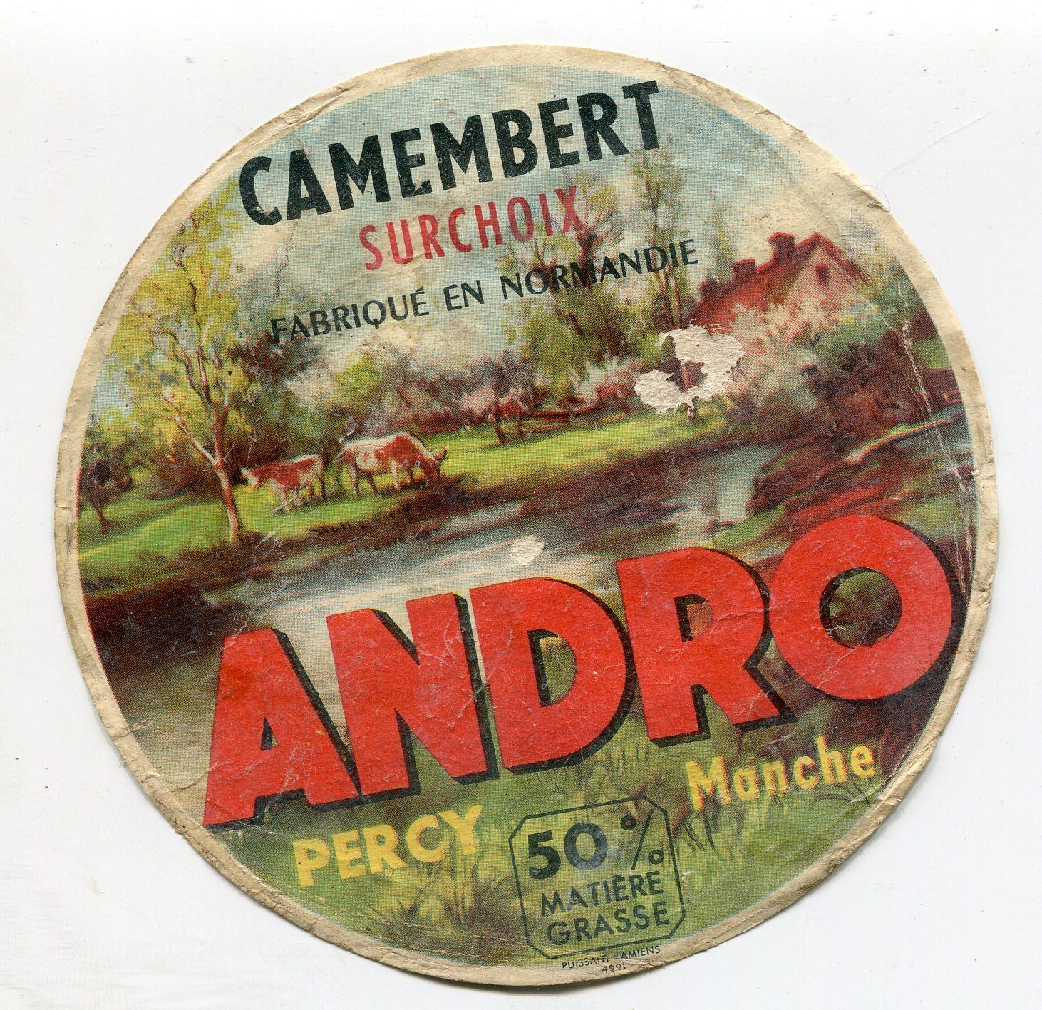 FROMAGE CAMEMBERT ANDRO PERCY MANCHE 400875857735