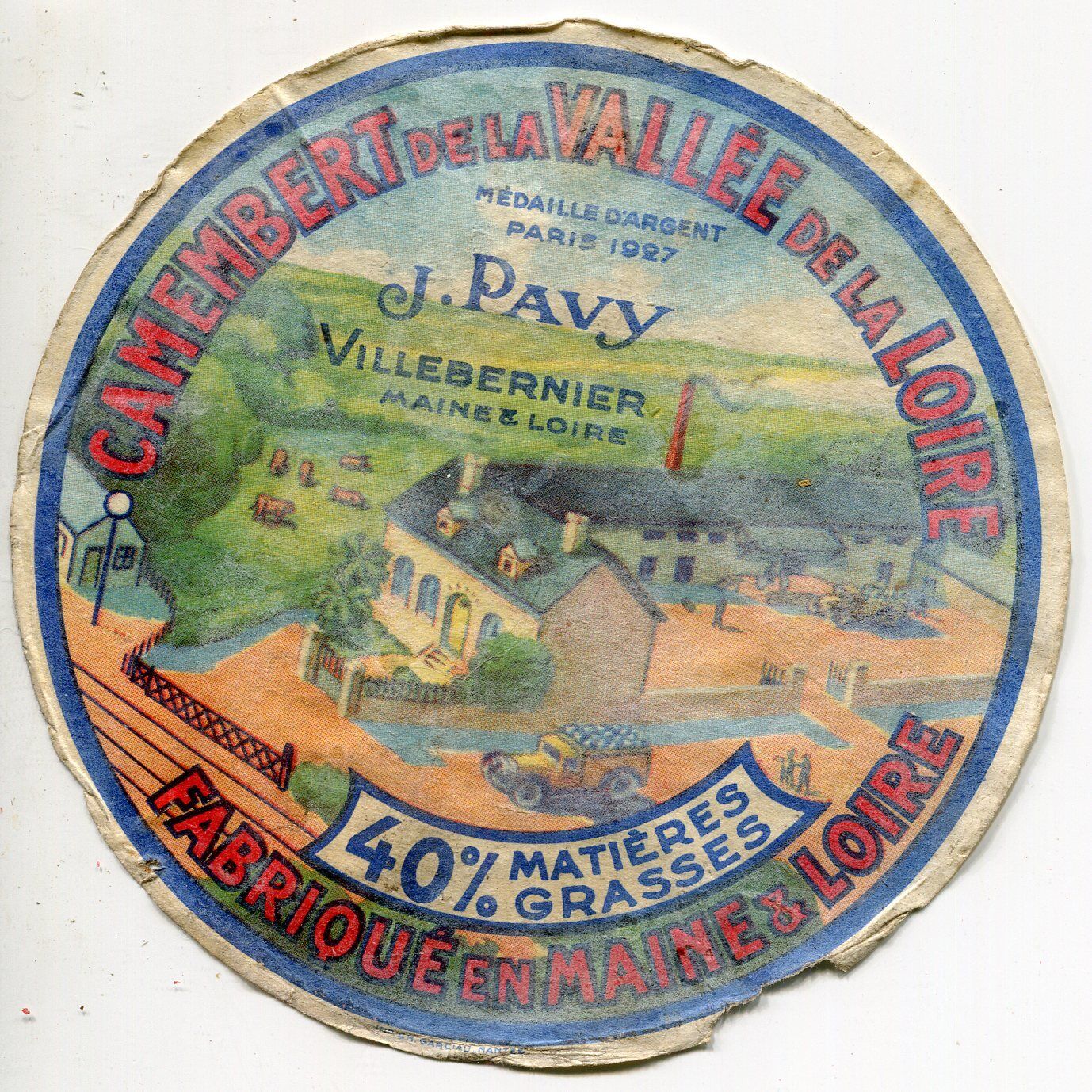 FROMAGE CAMEMBERT J PAVY VILLEBERNIER 121585538465