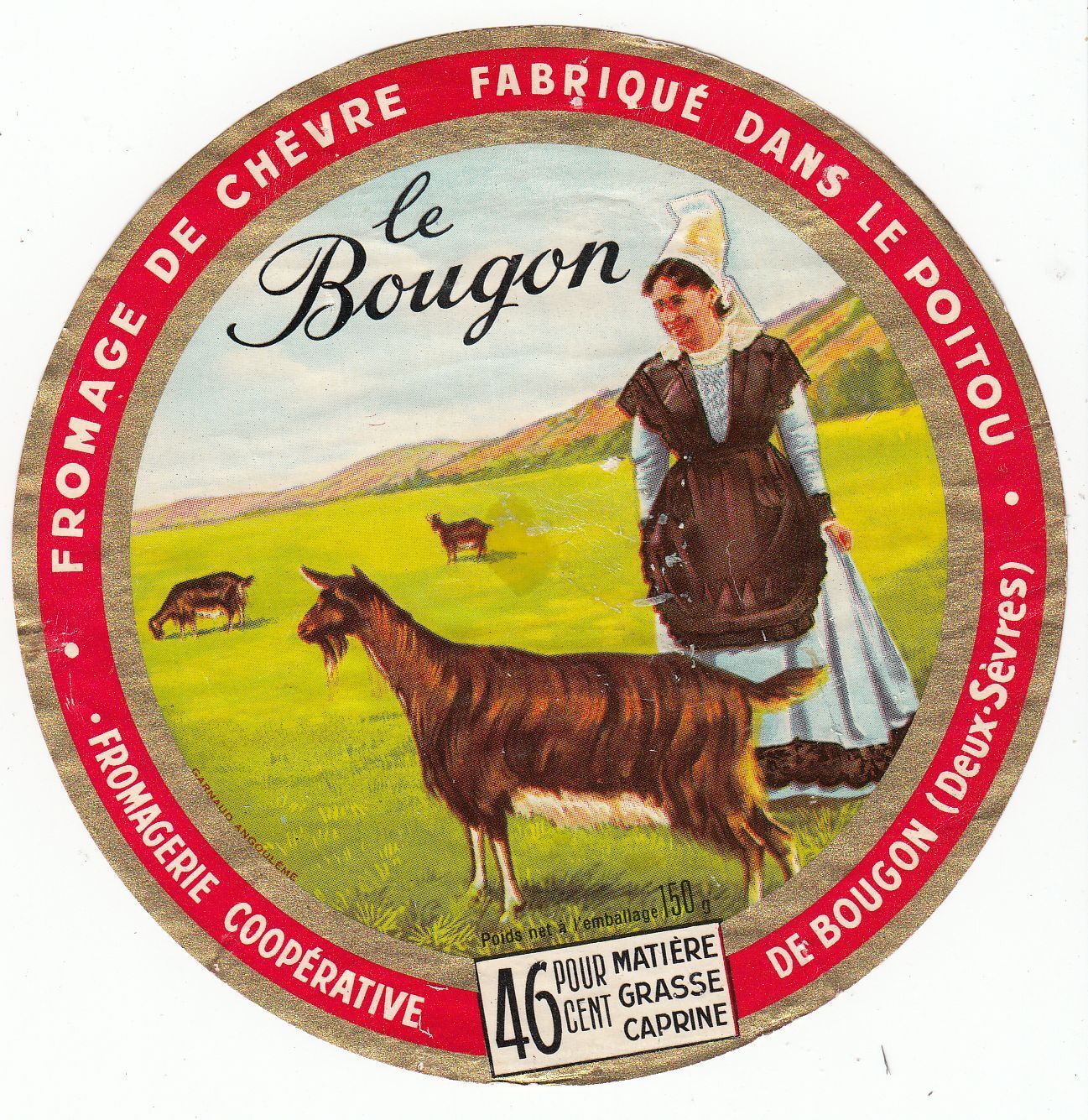 FROMAGE DE CHEVRE BOUGON POITOU 400927941565