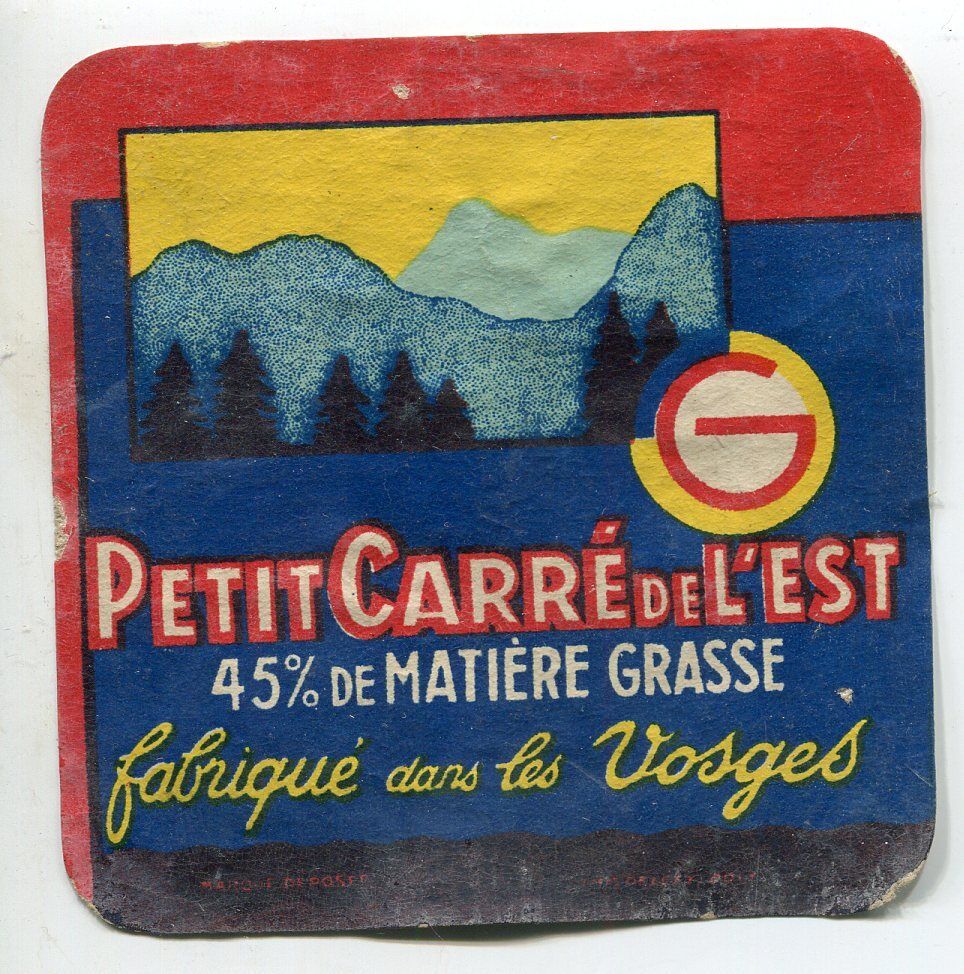 FROMAGE PETIT CARRE DE L EST VOSGES 121585538455