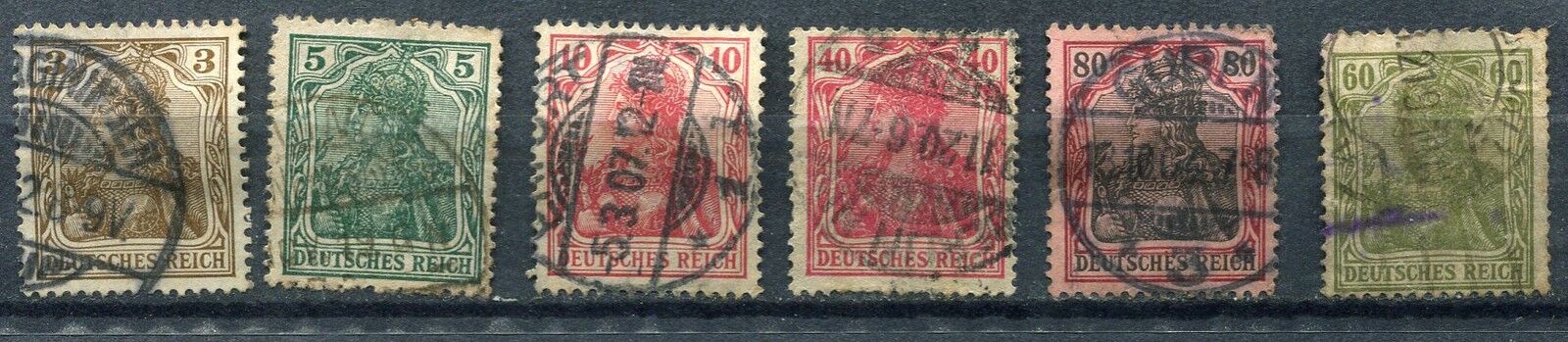 LOT STAMP TIMBRE ALLEMAGNE DEUTCH REICH A ETUDIER 121123582915